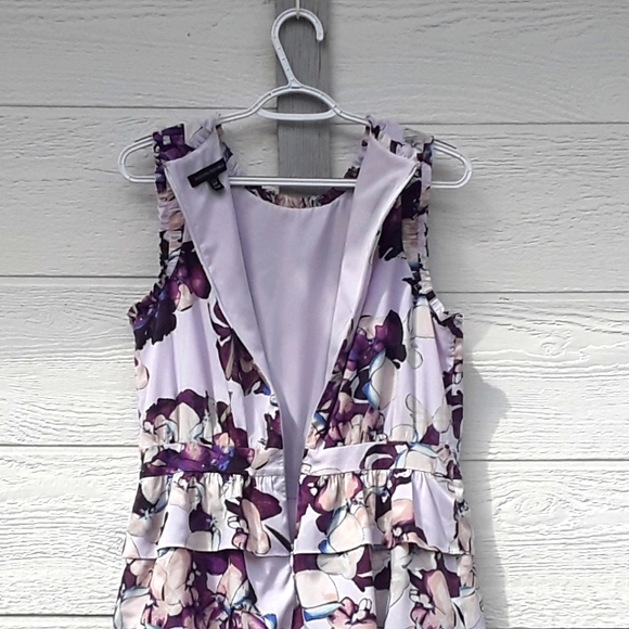 Banana Republic. Floral Dress. Size: 12 Petite. - Picture 4 of 5